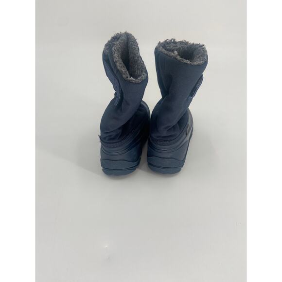 Tundra Cico Navy Blue Toddler Snow Boots - Size 10 - Picture 4 of 7